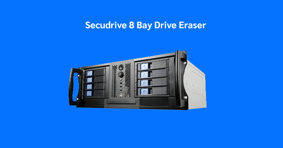 Secudrive 8 bay Eraser
