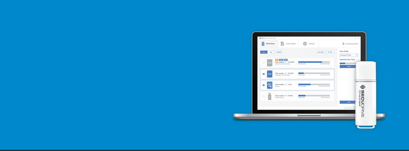 Dotted Lines of Secudrive