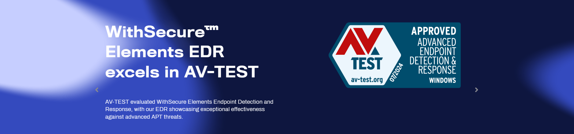 WithSecure - APPROVED ADVANCED ENDPOINT DETECTION & RESPONSE WINDOWS